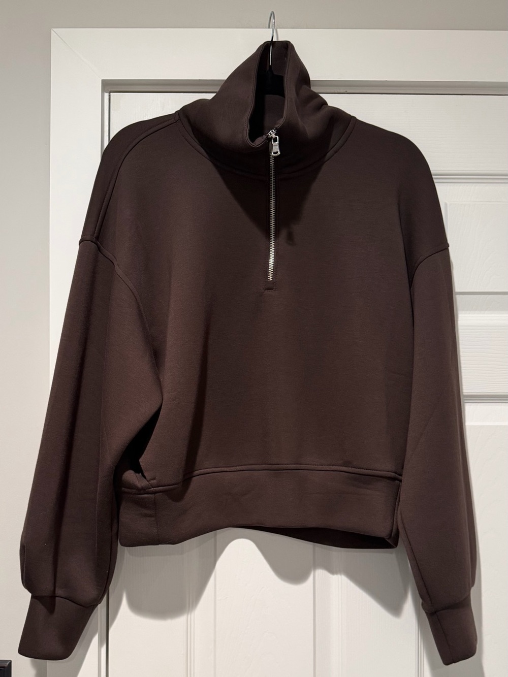 NWOT ✅ Old Navy Active Bounce Fleece in “Black Coffee” Size Medium🤎